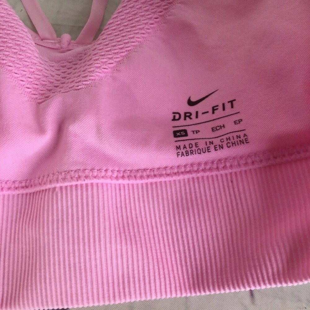 Nike Womens XS Seamless Light Impact Sports Bra XS - Picture 7 of 11